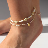 Bracelet de cheville Alhambra en or